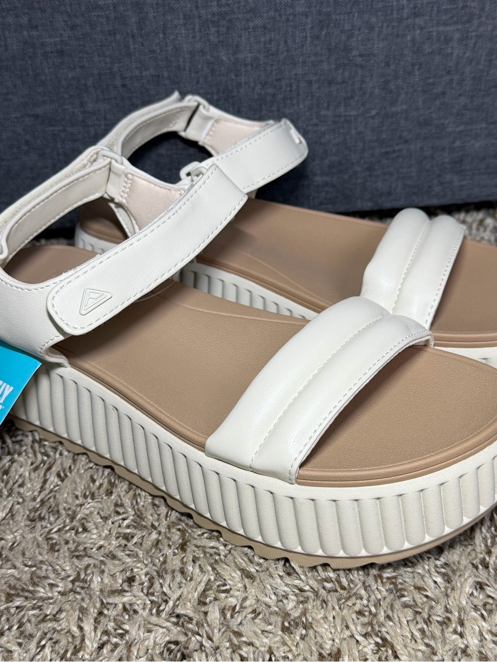 Reef Vista Higher Raya Ankle Strap Sandals Women’s Size 8 Beige CJ6557 NEW - Picture 7 of 10